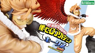 我的英雄學院 霍克斯 壽屋 ARTFX J 開箱 ! 僕のヒーローアカデミア ホークス My Hero Academia Hawks KOTOBUKITA ARTFX J unboxing