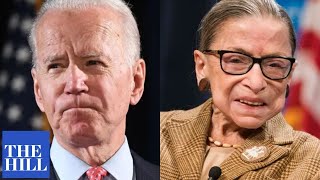 BREAKING: Joe Biden reflects on Ruth Bader Ginsburg: 'A RIGHTEOUS soul'