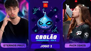 ETERNOS PROTAGONISTAS x PAIN IGNIS - CBOLÃO 2023 - 1º Fase - Keio x Lunardelli - DIA 1