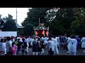 茅ヶ崎 浜之郷 鶴嶺八幡宮 例大祭 2024 宮入 2