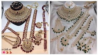 Bridal Jewellery Design for Wedding ||Dulhan Necklace Set #jewellery #bridaljewellery  #necklace