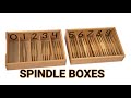 MATHEMATICS SPINDLE BOXES for ages 4.5 – 5 years old By Montessori Minute