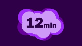 12 Minute Timer (Basic Purple)