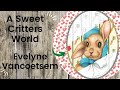 A sweet critters world - Evelyne Vancoetsem //Adult Colouring Book Flip Through