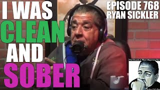 Clean & Sober, but Joey Diaz still TESTED POSITIVE because...