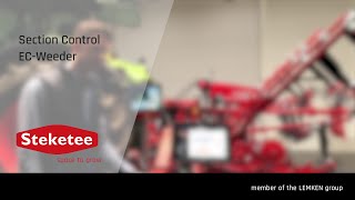 Steketee EC-Weeder Section Control