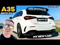 FINALLY! Collecting My 2024 MERCEDES AMG A35 NEW Facelift! Exterior Interior Sound Exhaust