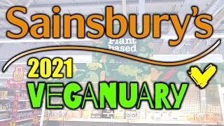 Veganuary 2021 | Sainsbury's Vegan Haul | Come Shopping With Us! 😀