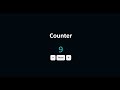 How to Make a COUNTER Using HTML,CSS & JavaScript! 🚀 | Adel Gabr