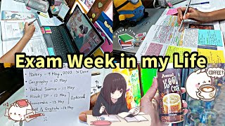 👩‍🏫Exam Week in my Life Class 12th CBSE | Monthly Exam Routine Vlog | Pragati shreya