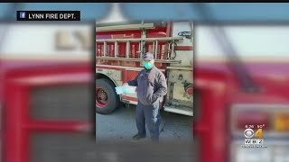 Lynn Firefighters Deliver Easter Baskets To Homes