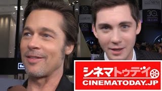 ブラッド・ピット、来日独占インタビュー　映画『フューリー』ジャパンプレミア