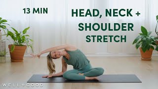 13 Minute Pilates Stretch for Head, Neck, and Shoulders | Good Moves | Well+Good