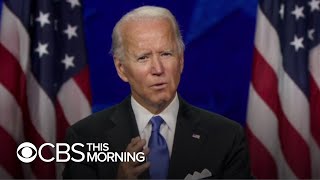 Impact of Joe Biden’s acceptance speech, Democratic National Convention