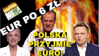 KURS DOLARA PO 6 ZŁ! ZAPAŚĆ GOSPODARCZA! POLSKA WEJDZIE DO EURO LUB KREDYTY NA 22%