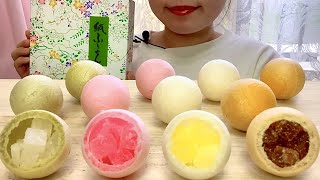 【ASMR】紙ふうせん🍵 Japanese sweets Eating sound No talking