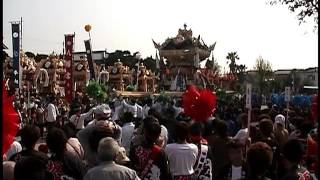 2004 平成16年 魚吹八幡神社秋祭り（本宮） 糸井屋台 お旅所