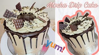 Mocha Drip Cake | the making | Inday Panadera Gelyn