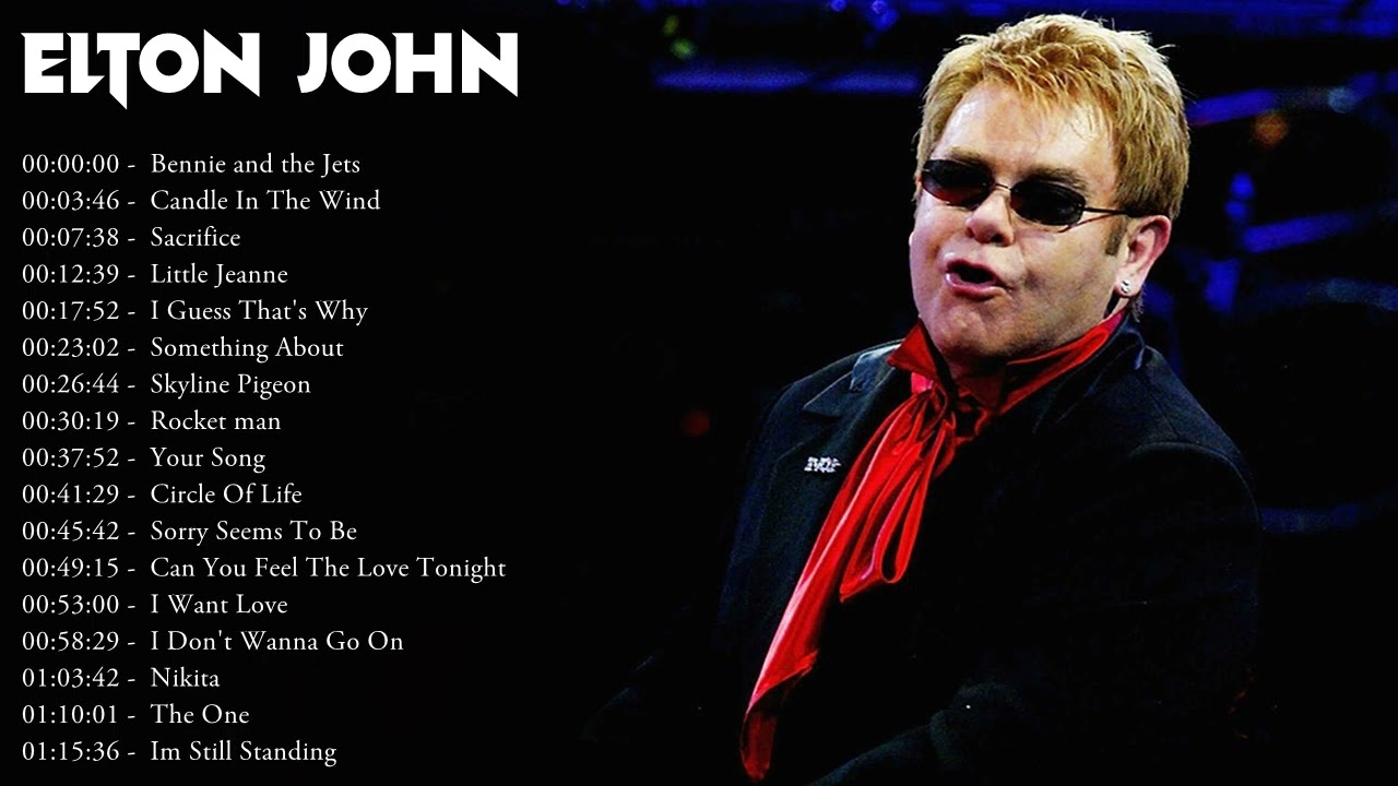 Elton John Greatest Hits Playlist Full Album - Best Songs Of Elton John ...