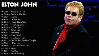 Elton John  Greatest Hits Playlist Full Album - Best Songs Of Elton John  Collection