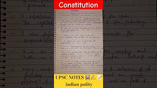 1. indian polity notes in english | upsc notes | indian polity notes📝 #upscnotes