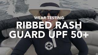 Sun50 Wear Test: Ribbed Rash Guard UPF 50+ Luxe Italian Fabrics