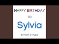 Happy Birthday To Sylvia - Soul Pop