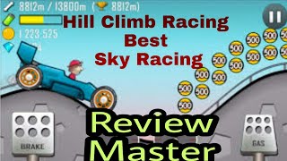 Hill Climb Racing - Race Car - Moon Road - Best Fly