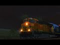 ts2022 bnsf es44dc leading i 015 with a amazing narrow front 2 piece 1l k5hl