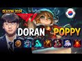 T1 Doran POPPY vs IRELIA Top - Patch 14.23 KR Ranked | lolrec