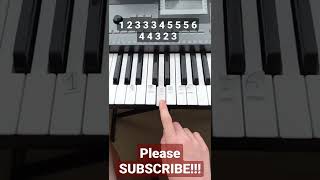 How to play "The pirates of the caribbean theme song" on piano