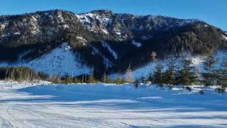 Skiing on Chopek, Turisticka route No. 5 - Slovakia / Demanovska Dolina