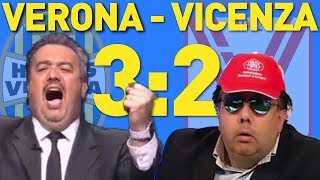 Verona - Vicenza 3:2 - Derby 2017 - Gol e Commenti - Telenuovo Verona @gianlucavighini - TVA Vicenza