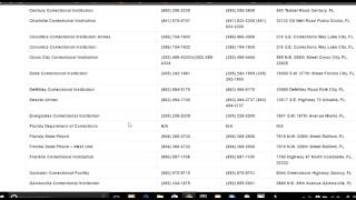 Florida Inmate Search Guide