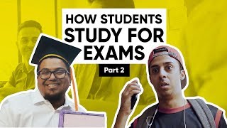 How Students Study For Exams | Part 2 | Jordindian