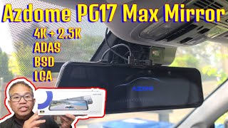 How to install Azdome PG17 Max Mirror Dash Cam ADAS