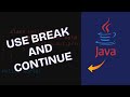 How to Use break and continue in Java Loops 2025?