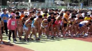 ２０１０年ふくやまマラソン１０Km 　千葉真子と走る