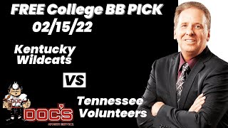College Basketball Pick - Kentucky vs Tennessee Prediction, 2/15/2022 Free Best Bets & Odds