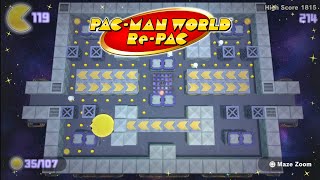 PAC-MAN World Re-Pac - MARATHON PLAY Gameplay - All Maze Stages