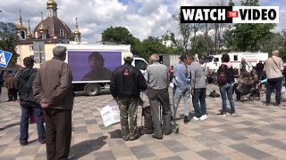 Russia deploys mobile 'Information' units in occupied Mariupol