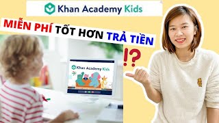 REVIEW+hướng dẫn SỬ DỤNG app Khan Academy Kids cho bé 2-8 tuổi (cách cài đặt, cách khai thác từ A-Z)