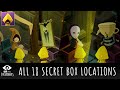 VERY LITTLE NIGHTMARES - All Collectibles/Boxes | Secret Room & Both Endings