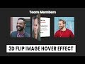 CSS3 3d flip Image hover effect | CSS3 Animation Snippets