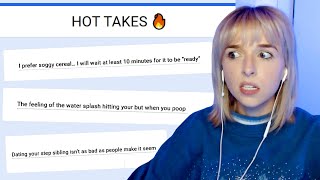 MY VIEWERS HOT TAKES 🔥