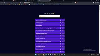 coding ninjas skill test project | react | todo app