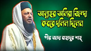 আল্লাহর অলিরা জিন্দা কবর দলিল দিলেন পীরজাদা বাহাদুর শাহ