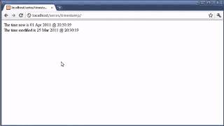 Beginner PHP Tutorial - 59 of 200 -Modifying timestamps (www.dynamicwebart.com)