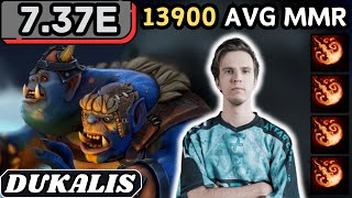 7.37e - Rank 12 Dukalis OGRE MAGI Hard Support Gameplay - Dota 2 Full Match Gameplay