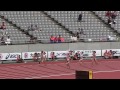 陸上 成年女子 women 400m 予選 1 東京国体 2013.10.6